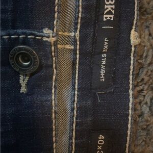 BKE Jake Straight Men's Dark Blue Jeans